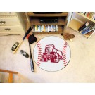 27" Round Mississippi State Bulldogs Baseball Mat