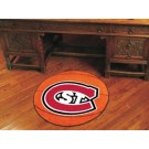 St. Cloud State Huskies 27" Round Basketball Mat