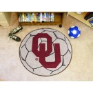 27" Round Oklahoma Sooners Soccer Mat