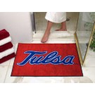 34" x 45" Tulsa Golden Hurricane All Star Floor Mat