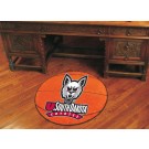 27" Round South Dakota Coyotes Basketball Mat