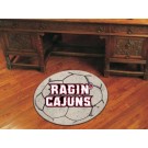 Louisiana (Lafayette) Ragin' Cajuns 27" Round Soccer Mat
