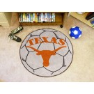 27" Round Texas Longhorns Soccer Mat