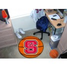 27" Round North Carolina State Wolfpack Basketball Mat