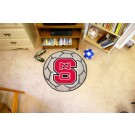 27" Round North Carolina State Wolfpack Soccer Mat