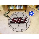 27" Round Southern Illinois Salukis Soccer Mat