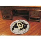 27" Round Colorado Buffaloes Soccer Mat