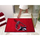 34" x 45" Ball State Cardinals All Star Floor Mat