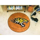 27" Round Towson Tigers Basketball Mat