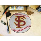 27" Round Florida State Seminoles Baseball Mat