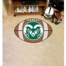 22" x 35" Colorado State Rams Football Mat