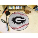 Georgia Bulldogs "G" 27" Round Baseball Mat