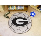 Georgia Bulldogs "G" 27" Round Soccer Mat