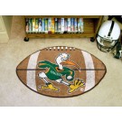 22" x 35" Miami Hurricanes Football Mat