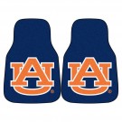 Auburn Tigers 17" x 27" Carpet Auto Floor Mat (Set of 2 Car Mats - with "AU")