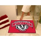 Wisconsin Badgers 34" x 45" All Star Floor Mat