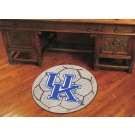 27" Round Kentucky Wildcats Soccer Mat (with "UK")