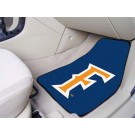 California State (Fullerton) Titans 17" x 27" Carpet Auto Floor Mat (Set of 2 Car Mats)