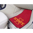 Iowa State Cyclones 17" x 27" Carpet Auto Floor Mat (Set of 2 Car Mats)