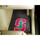 Stanford Cardinal 17" x 27" Carpet Auto Floor Mat (Set of 2 Car Mats)