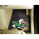 Miami Hurricanes "Sebastian" 17" x 27" Carpet Auto Floor Mat (Set of 2 Car Mats)