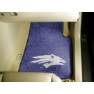 Nevada Wolf Pack 17" x 27" Carpet Auto Floor Mat (Set of 2 Car Mats)