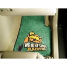 Wright State Raiders 17" x 27" Carpet Auto Floor Mat (Set of 2 Car Mats)