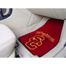 USC Trojans 17" x 27" Carpet Auto Floor Mat (Set of 2 Car Mats)