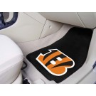 Cincinnati Bengals 17" x 27" Carpet Auto Floor Mat (Set of 2 Car Mats)