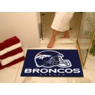 34" x 45" Denver Broncos All Star Floor Mat