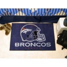 Denver Broncos 19" x 30" Starter Mat