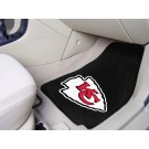 Kansas City Chiefs 17" x 27" Carpet Auto Floor Mat (Set of 2 Car Mats)