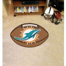 22" x 35" Miami Dolphins Football Mat