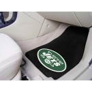 New York Jets 17" x 27" Carpet Auto Floor Mat (Set of 2 Car Mats)