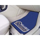 St. Louis Rams 17" x 27" Carpet Auto Floor Mat (Set of 2 Car Mats)