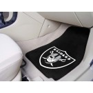 Oakland Raiders 17" x 27" Carpet Auto Floor Mat (Set of 2 Car Mats)