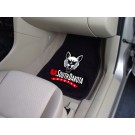 South Dakota Coyotes 17" x 27" Carpet Auto Floor Mat (Set of 2 Car Mats)