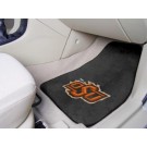 Oklahoma State Cowboys 17" x 27" Carpet Auto Floor Mat (Set of 2 Car Mats)