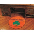 27" Round Notre Dame Fighting Irish Basketball Mat