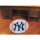 27" Round New York Yankees Baseball Mat