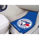 Toronto Blue Jays 17" x 27" Carpet Auto Floor Mat (Set of 2 Car Mats)