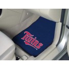 Minnesota Twins 17" x 27" Carpet Auto Floor Mat (Set of 2 Car Mats)