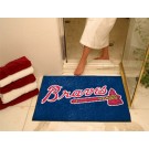 34" x 45" Atlanta Braves All Star Floor Mat