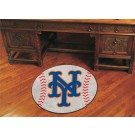 27" Round New York Mets Baseball Mat