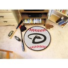 27" Round Arizona Diamondbacks Baseball Mat