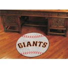 27" Round San Francisco Giants Baseball Mat