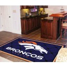 Denver Broncos 5' x 8' Area Rug