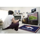 Denver Broncos 4' x 6' Area Rug