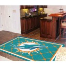 Miami Dolphins 5' x 8' Area Rug