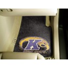 Kent State Golden Flashes 17" x 27" Carpet Auto Floor Mat (Set of 2 Car Mats)